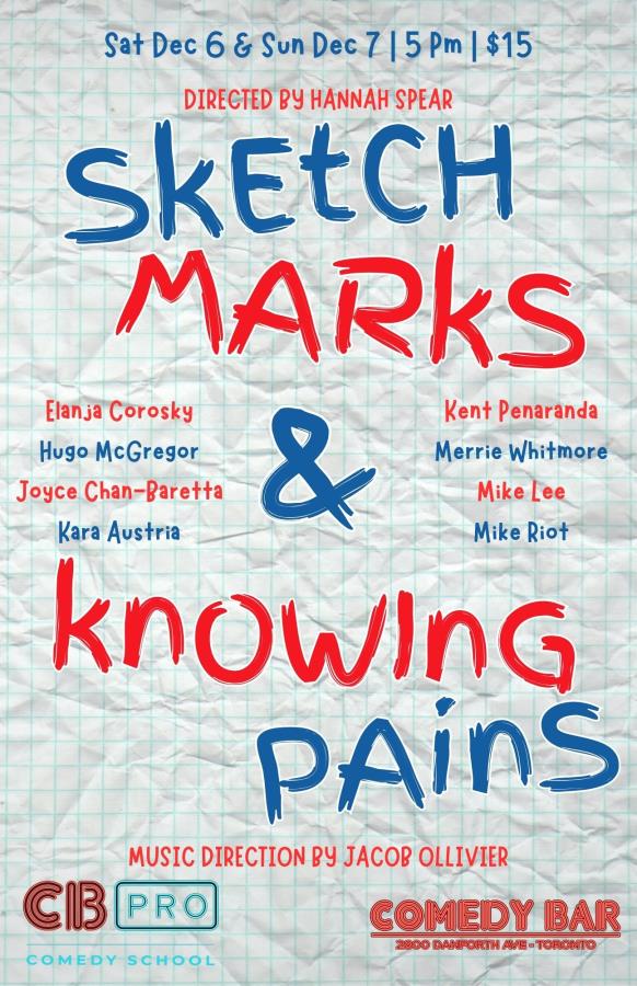 Sketch Marks and Knowing Pains