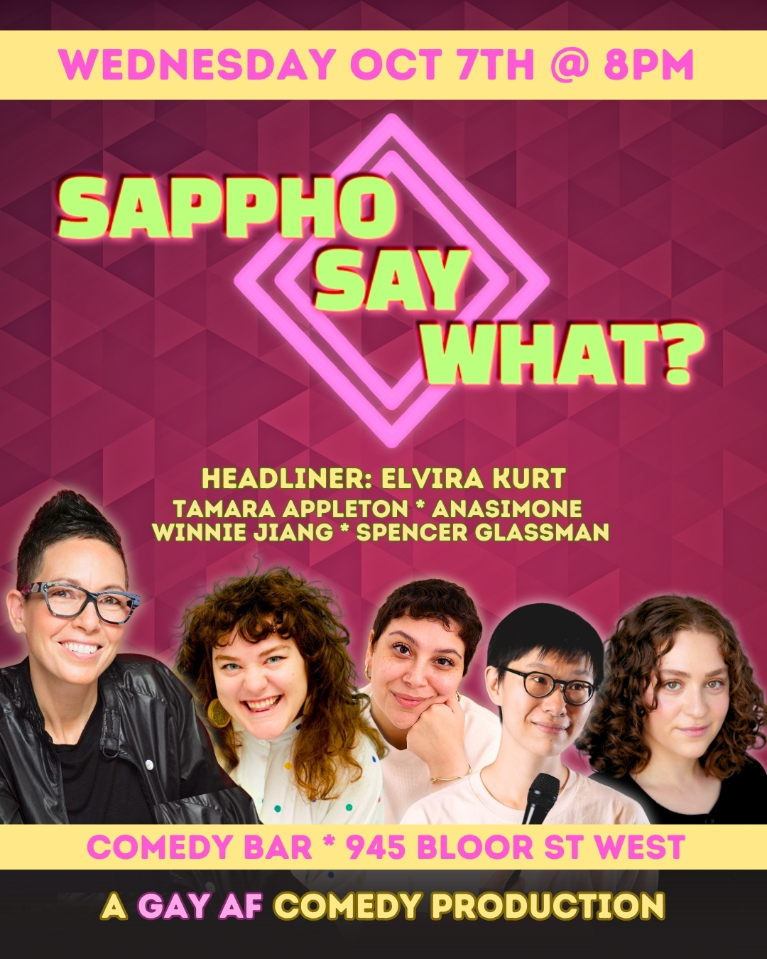 SAPPHO SAY WHAT?
