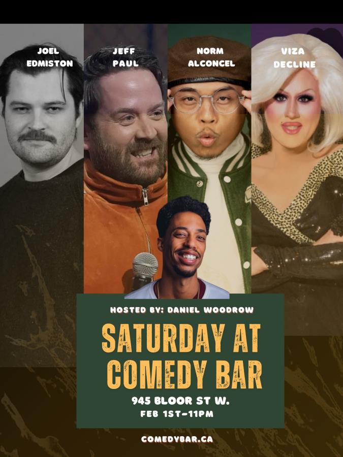 Saturday at Comedy Bar