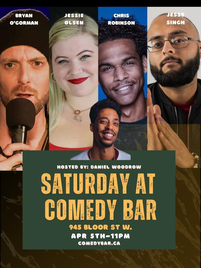 Saturday at Comedy Bar