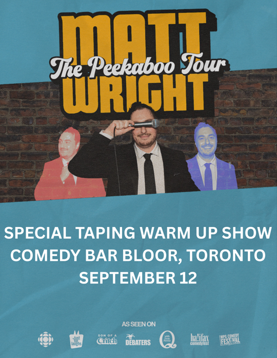 Matt Wright - The Peekaboo Tour