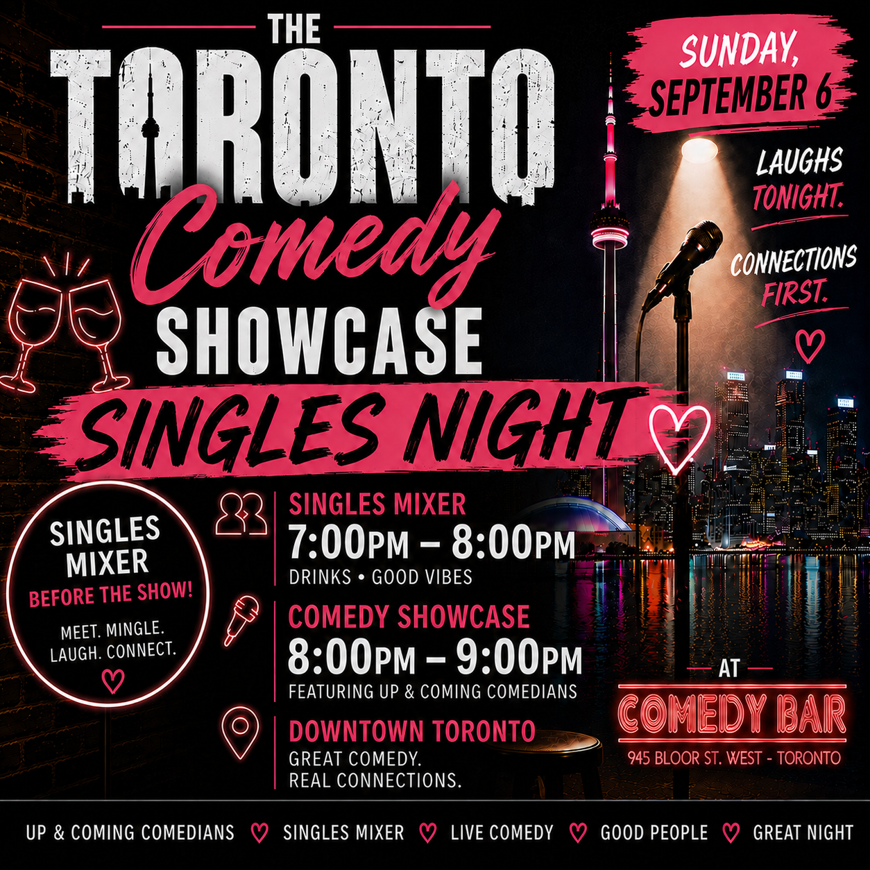 The Toronto Comedy Showcase - Singles Night