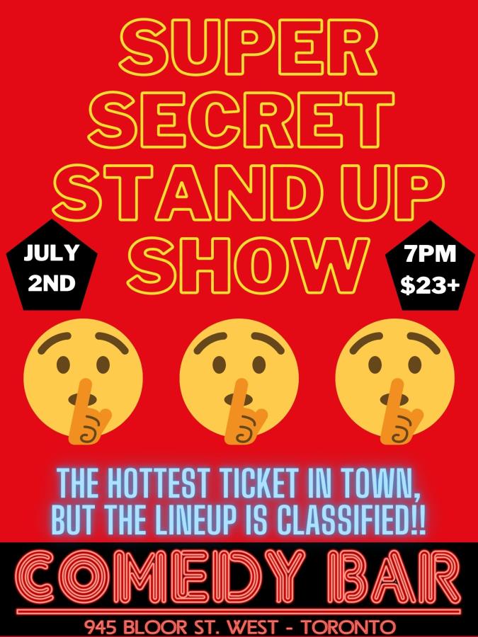 Super Secret Stand Up Show
