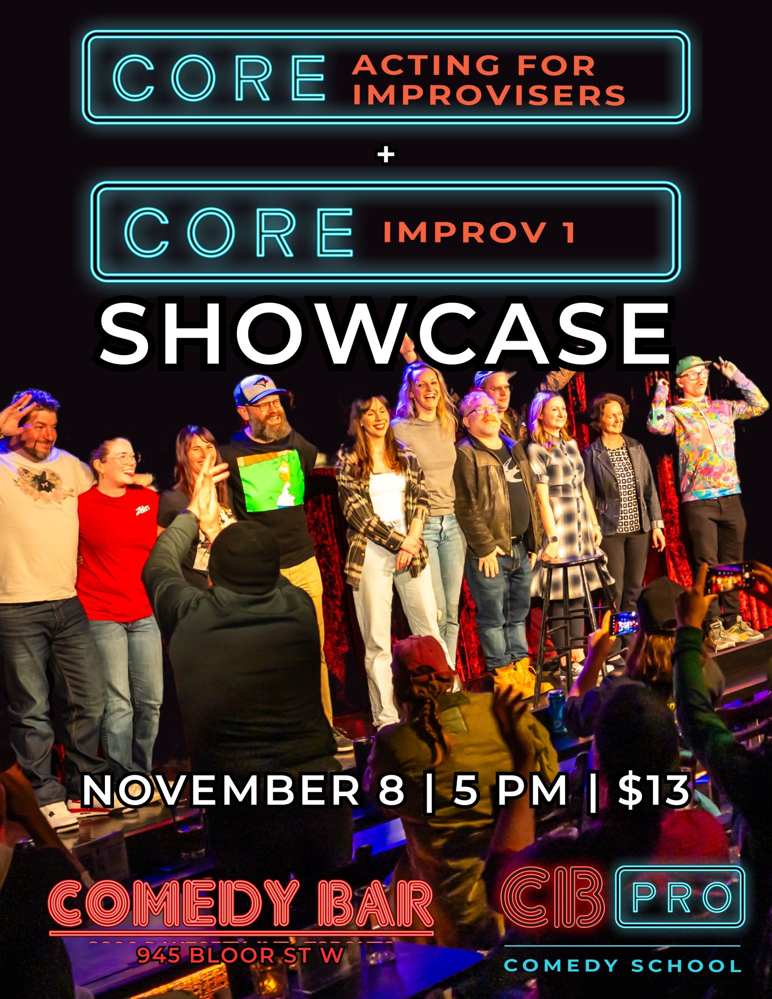 SHOWCASE: Acting for Improvisers & Core Improv 1