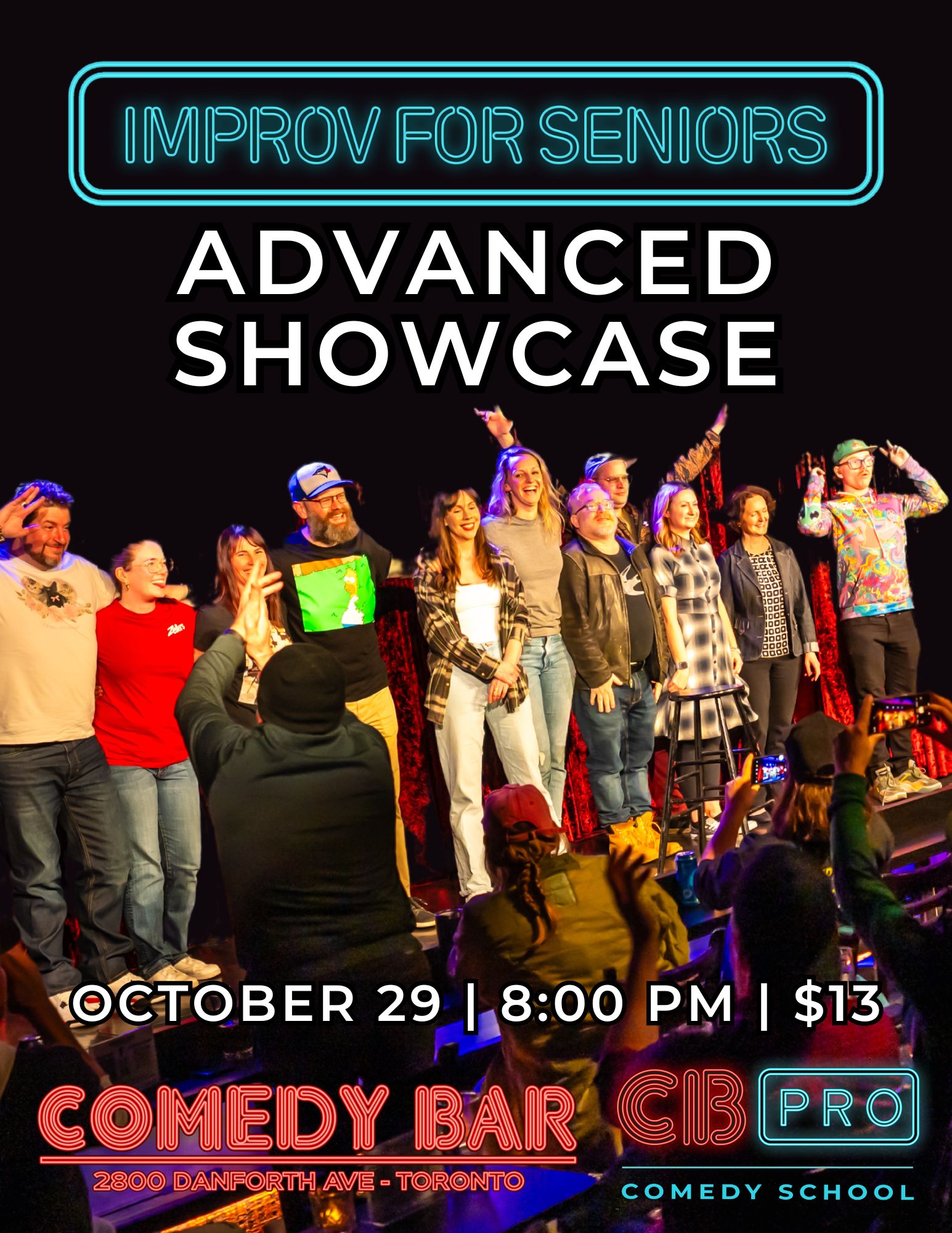 SHOWCASE: Advanced Improv 60+