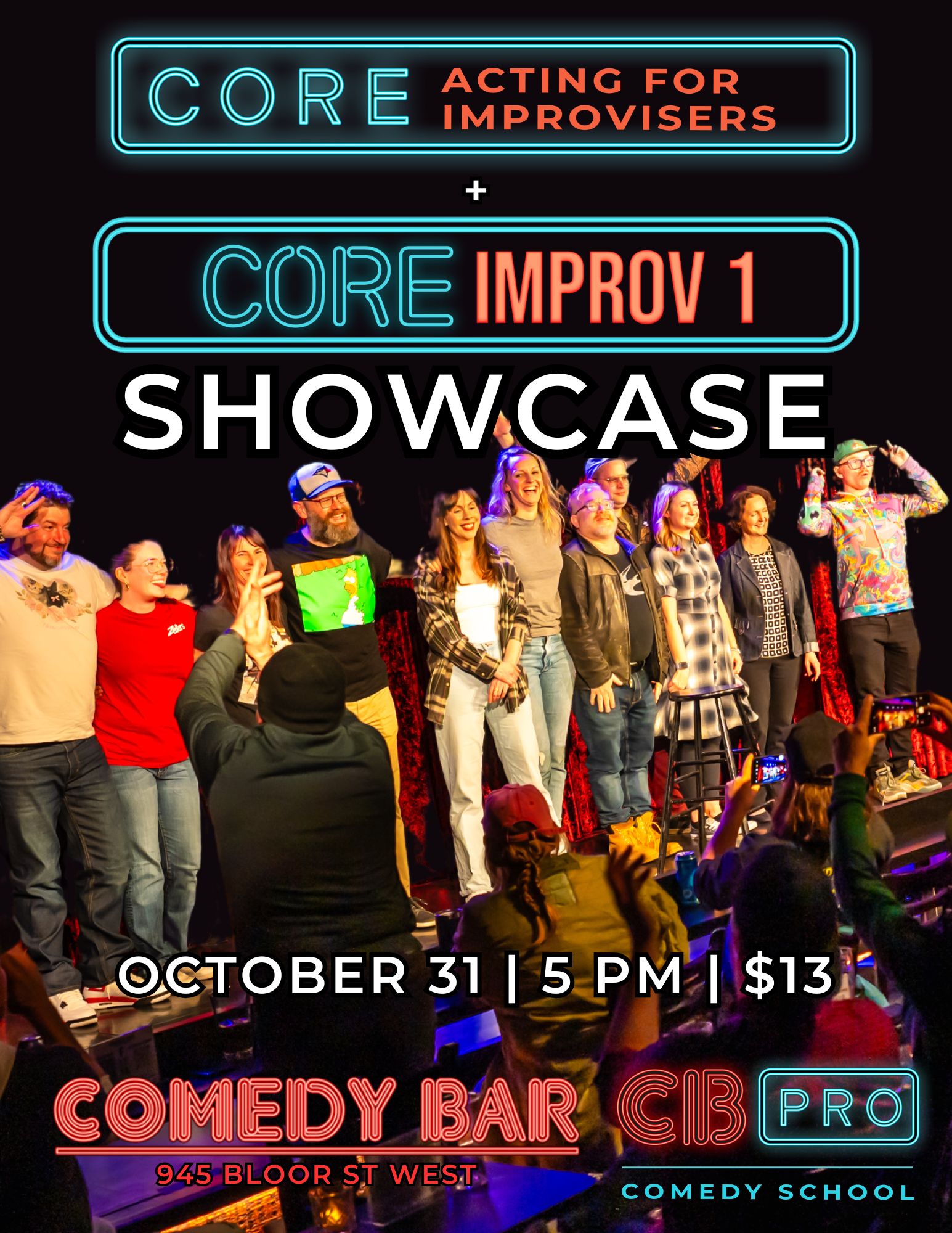 SHOWCASE: Acting for Improvisers & Core Improv 1