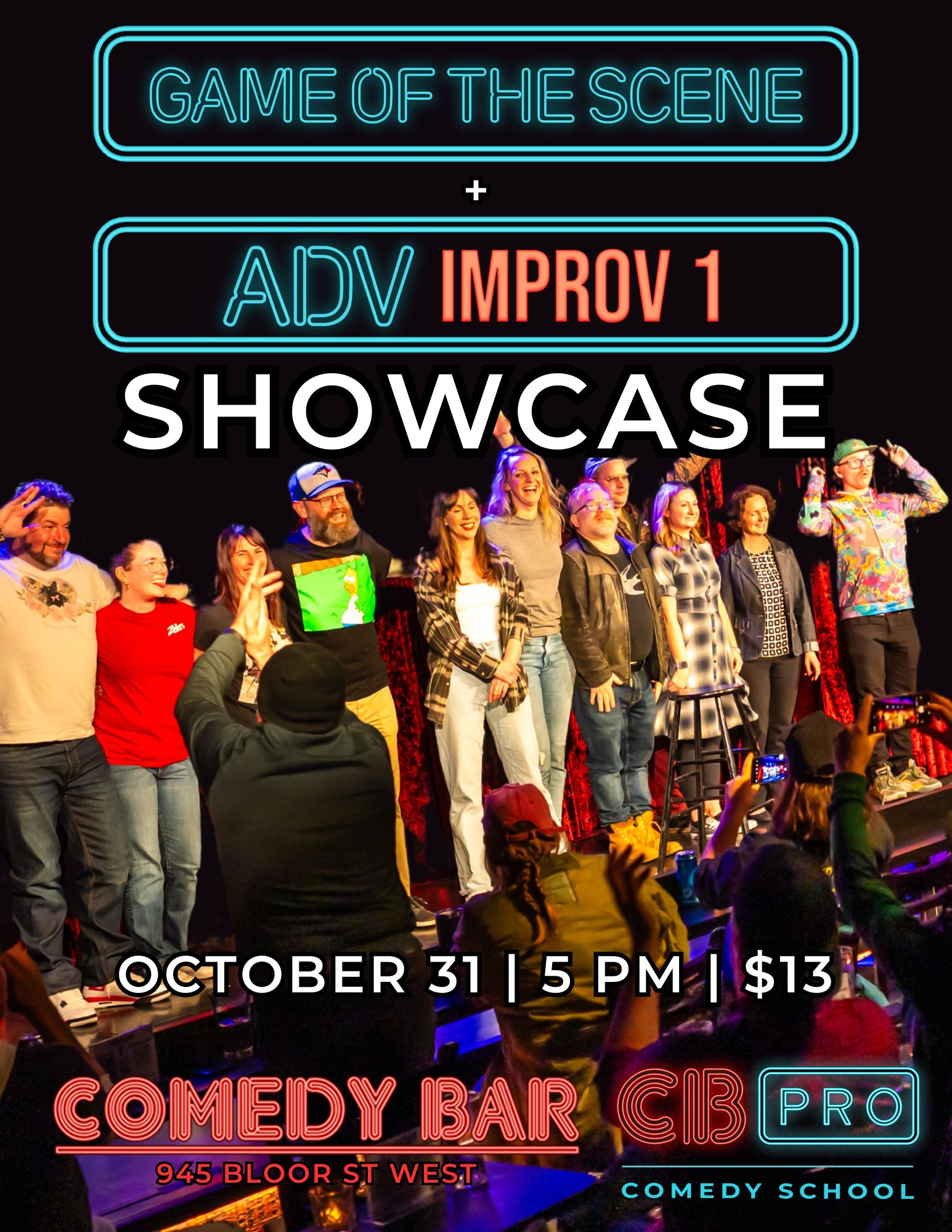 SHOWCASE: Advanced Improv 1 & Game of the Scene