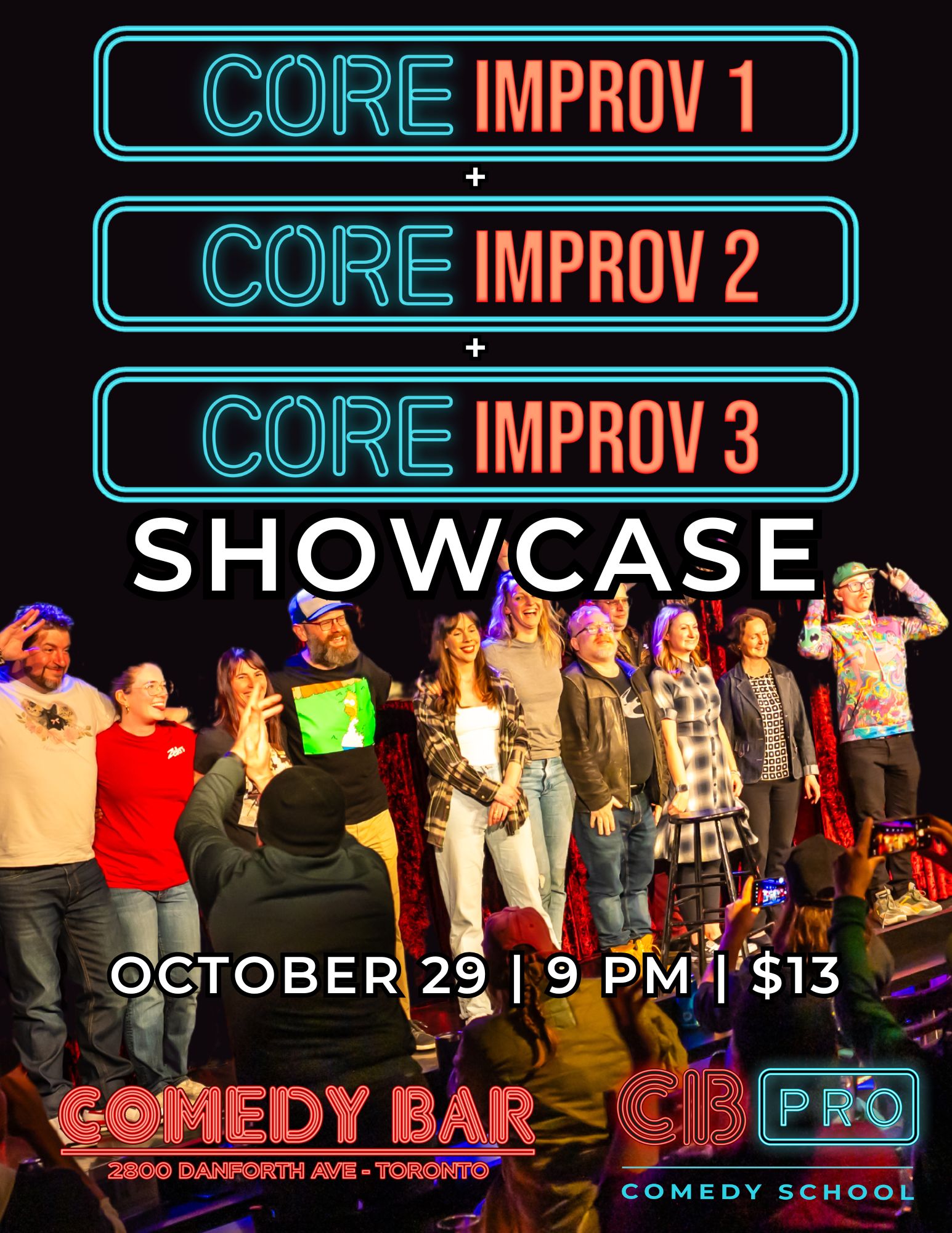 SHOWCASE: Core Improv 1, 2 & 3