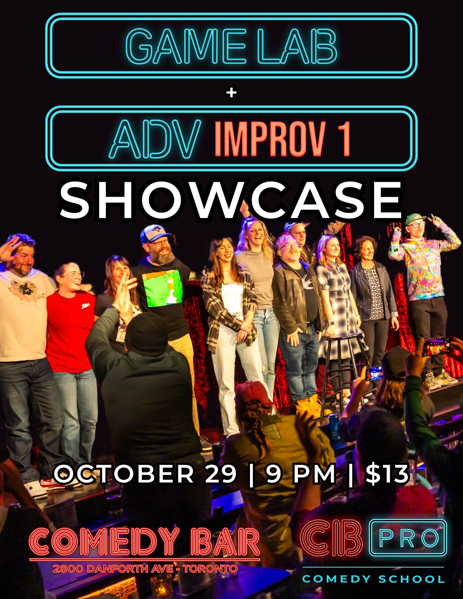 SHOWCASE: Advanced Improv 1 & Game Lab