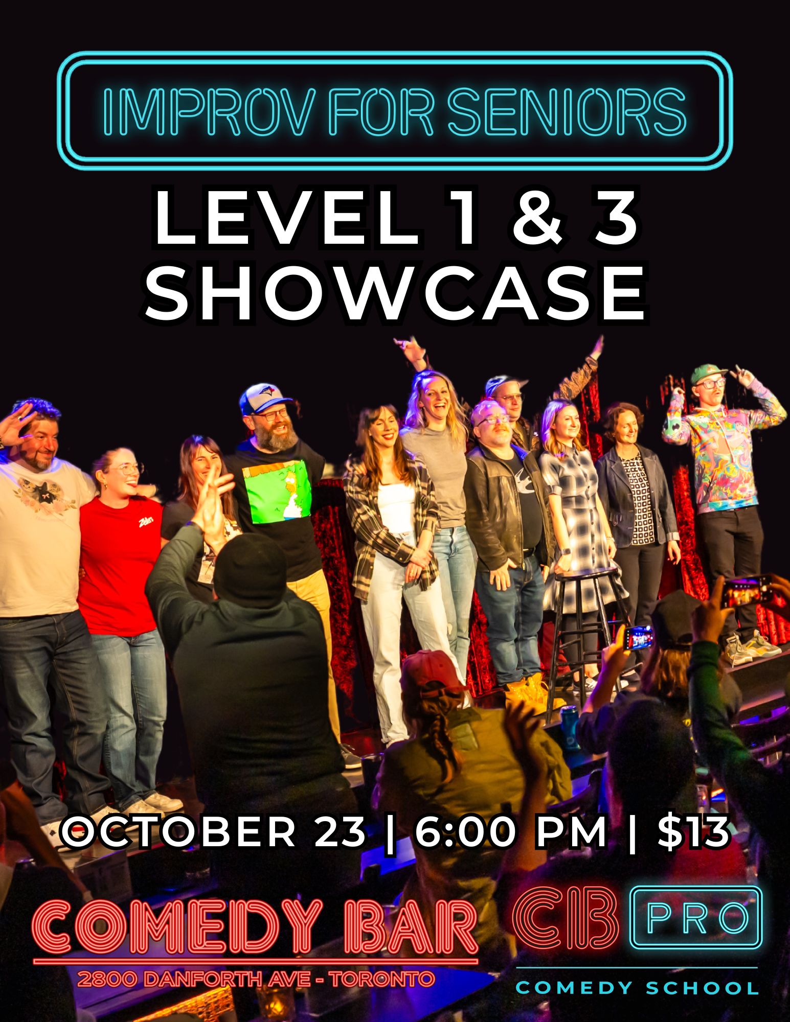 SHOWCASE: Improv 60+ Level 1 & 3
