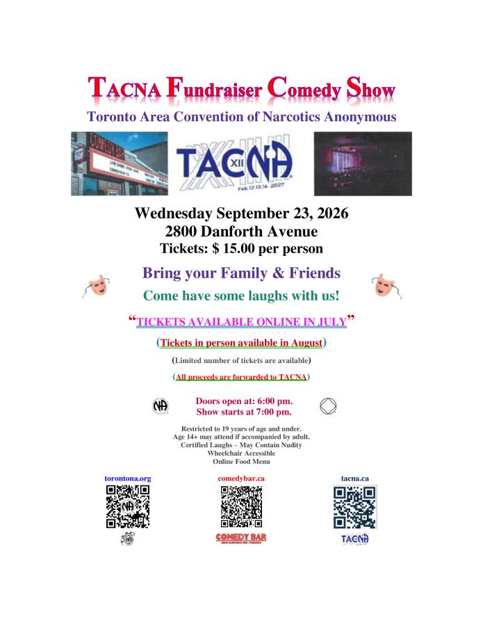 TACNA Fundraiser Comedy Show