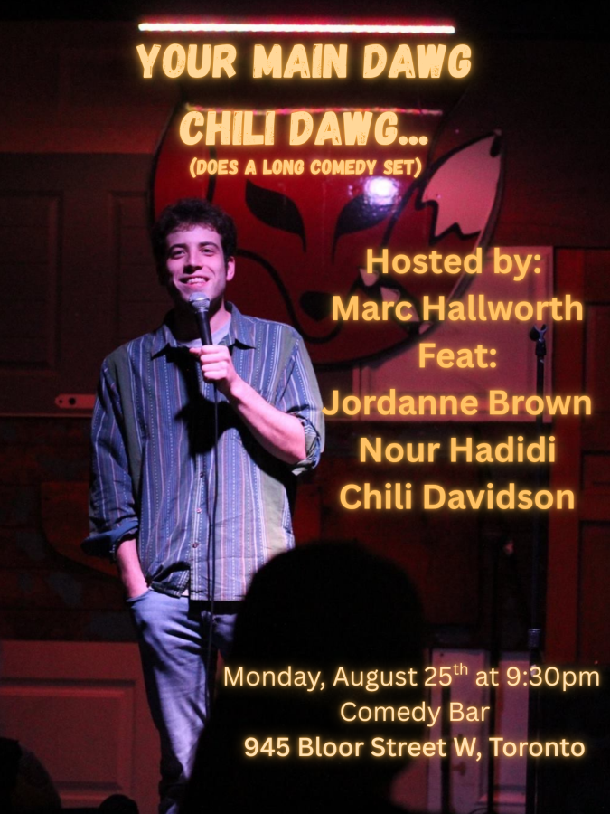 Your Main Dawg Chili Dawg…(Does a Long Comedy Set)