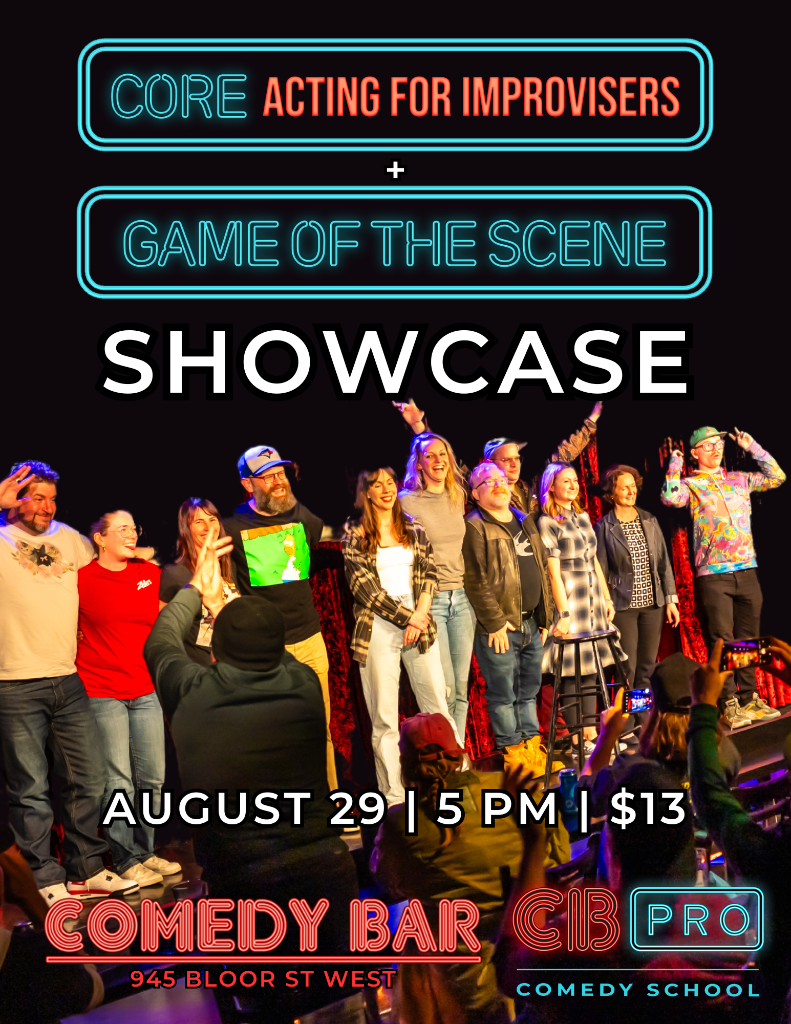 SHOWCASE: Acting for Improvisers & Game of the Scene