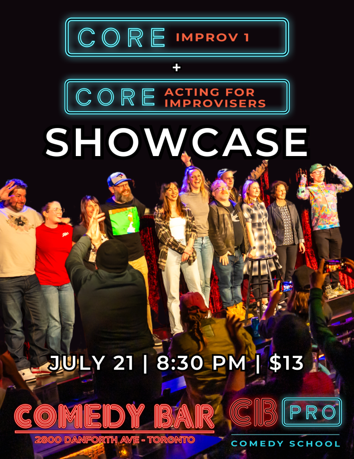 SHOWCASE: Core Improv 1 & Acting for Improvisers