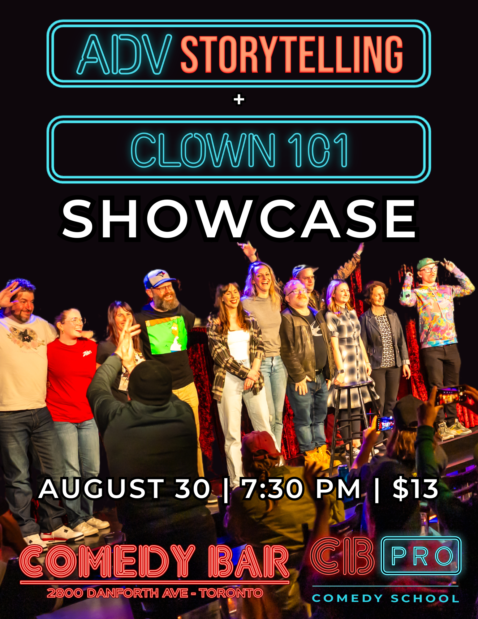 SHOWCASE: Advanced Storytelling & Clown 101