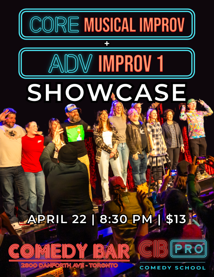 SHOWCASE: Core Musical Improv & Advanced Improv 1
