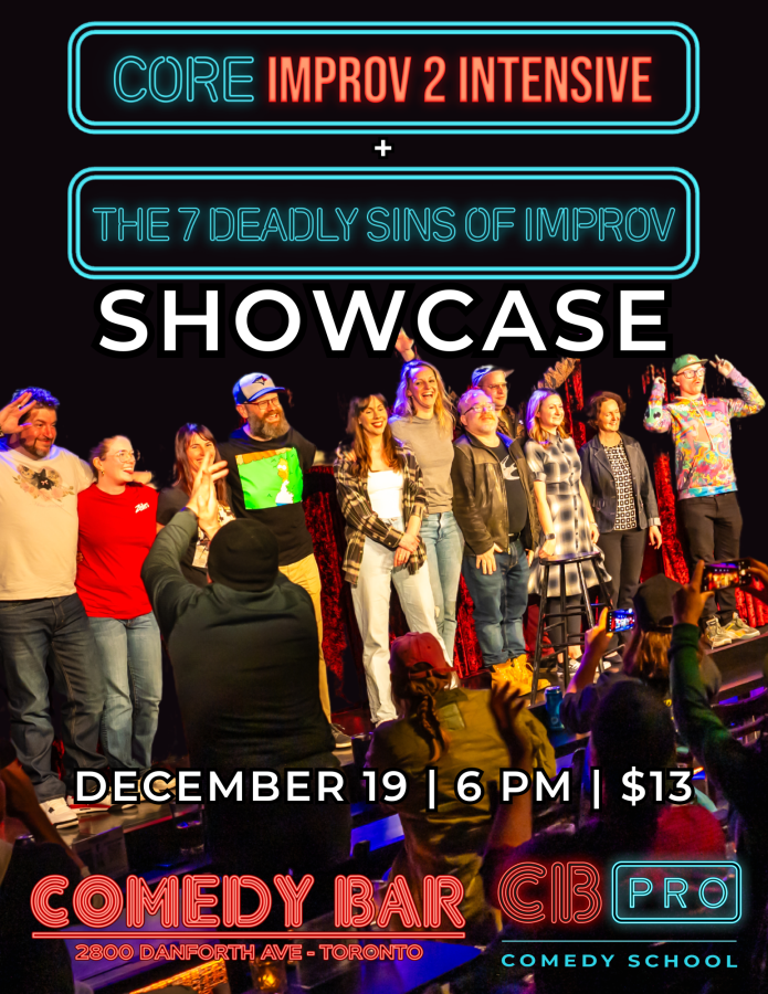 SHOWCASE: Core Improv 2 Intensive & The 7 Deadly Sins of Improv