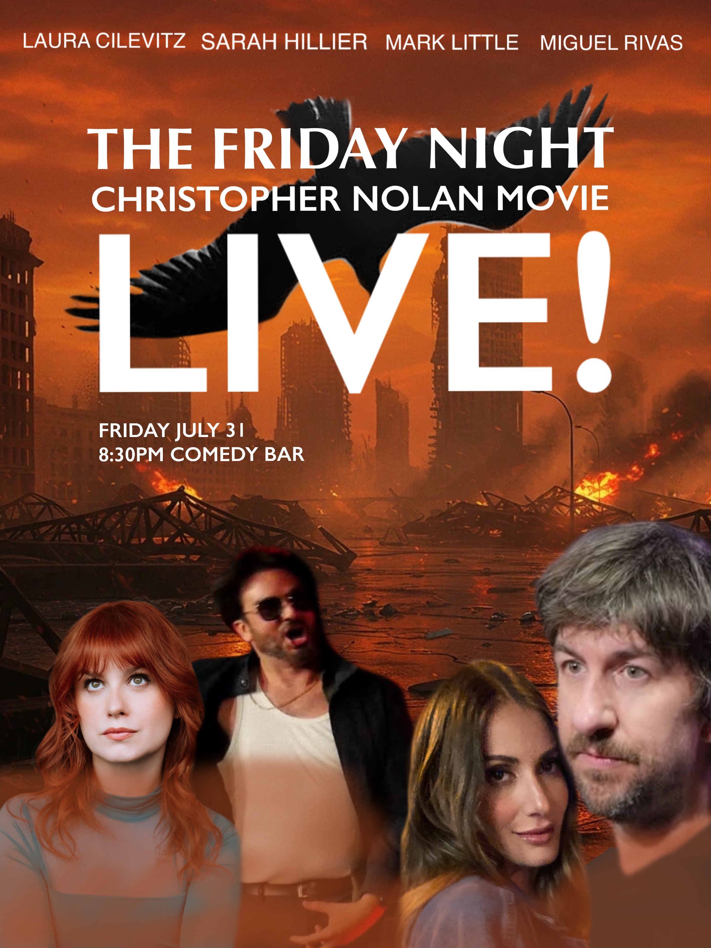 The Friday Night Christopher Nolan Movie LIVE!