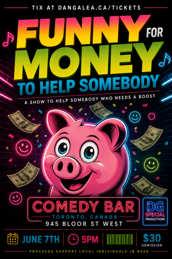 FUNNY FOR MONEY TO HELP SOMEBODY.