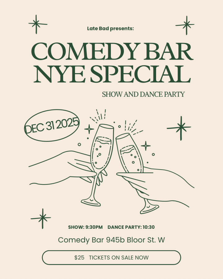 Late Bad presents: Comedy Bar NYE Special
