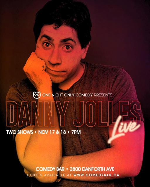Pick of the Day: Danny Jolles Is Making Something Special (in NYC) 11/10 –  The Comedy Bureau