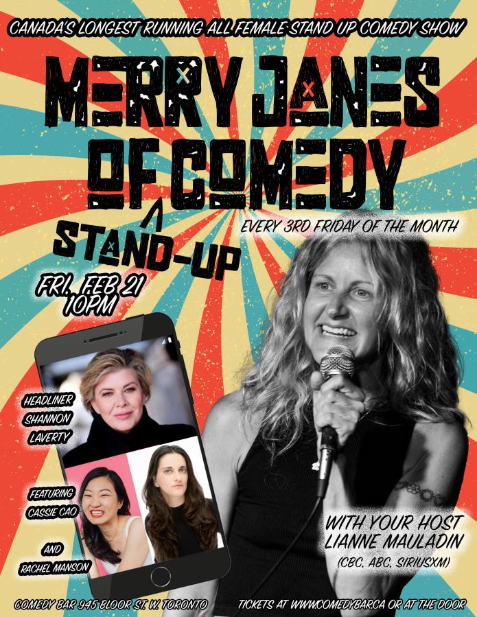 The Merry Janes of Comedy Stand Up