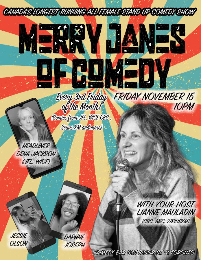 The Merry Janes of Comedy Stand Up