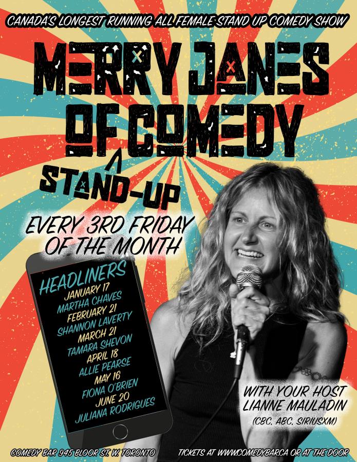 The Merry Janes of Comedy Stand Up