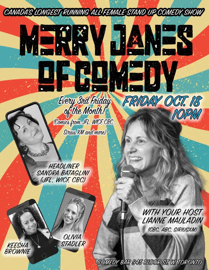 The Merry Janes of Comedy Stand Up