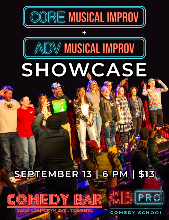 SHOWCASE: Core Musical Improv & Advanced Musical Improv