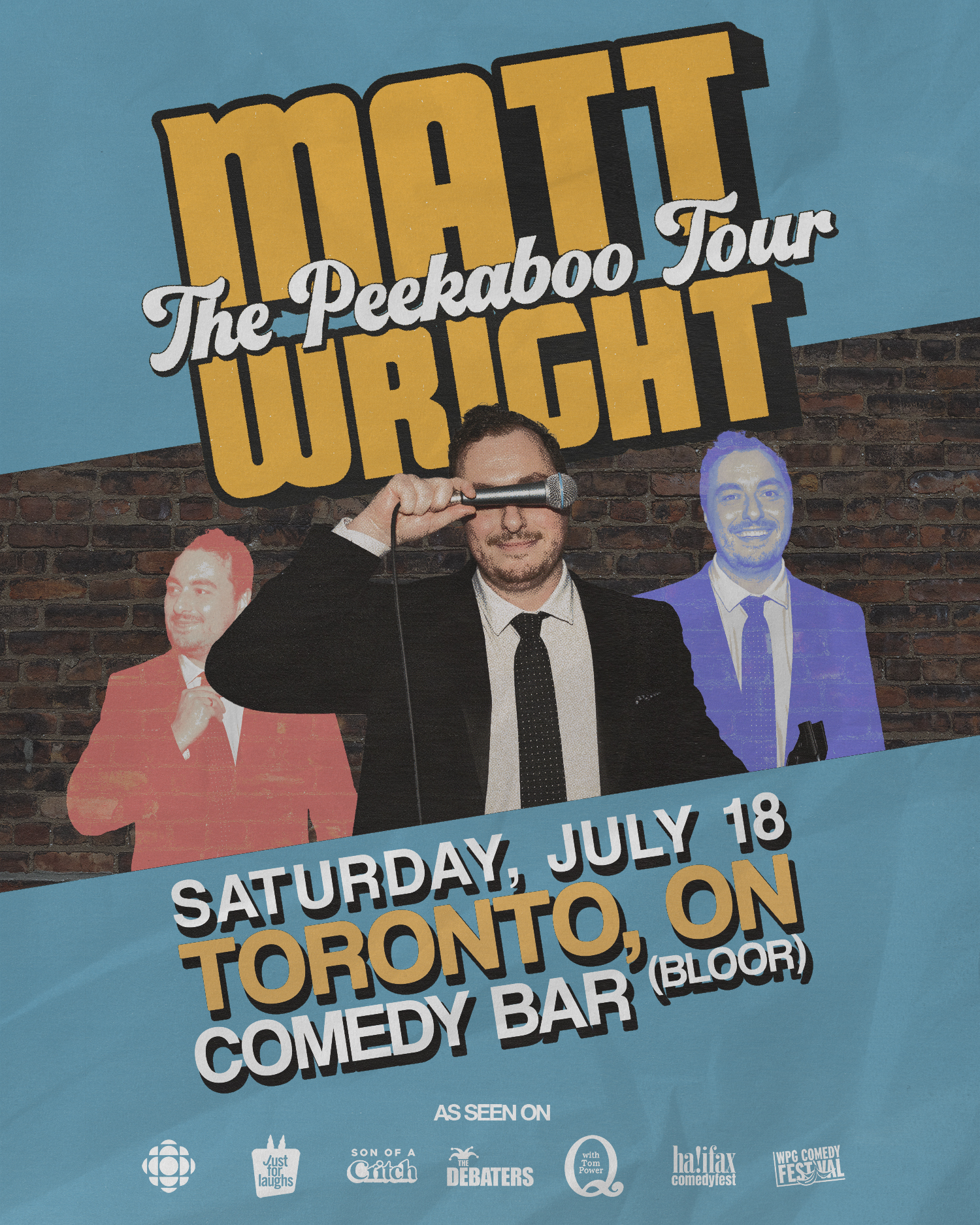 Matt Wright - The Peekaboo Tour